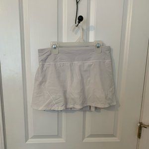 White Lululemon Tennis Skirt